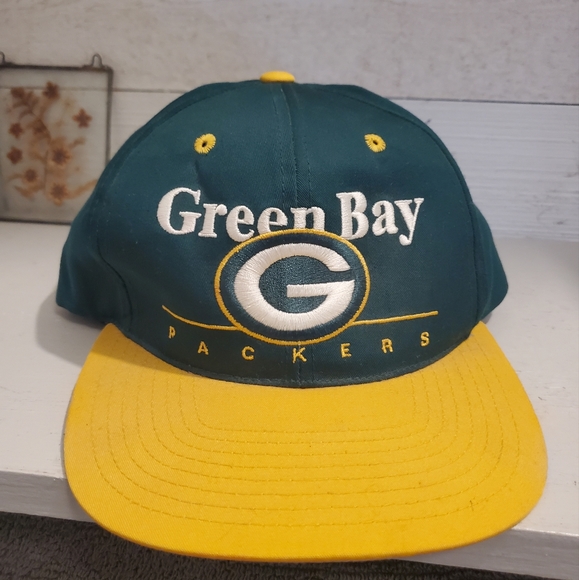 NFL Other - Vintage 90’s Green Bay Packers Adjustable NFL Snapback Ball Cap new